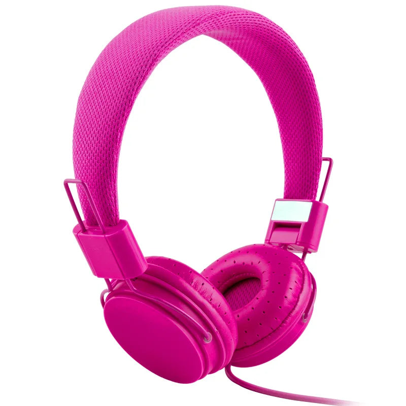 Wholesale Cute Headphones with Microphone For Kids Dj Headband Earphone For Phone Support Music Headsets Fone De Ouvido Dropship La Capsule
