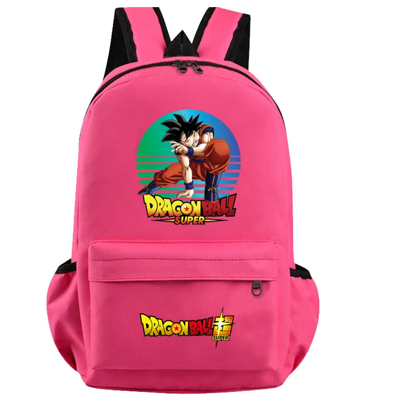 Anime Dragon Ball Super Backpack Boy Girl Hildren Schoolbag Student Kawaii Back To School Backpack Goku Bulma Lightweight Bags La Capsule