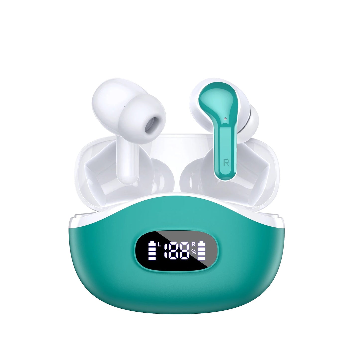 2025 BLAST! i63 Bluetooth 5.4 Earphones Sports Headset Wireless In-Ear LED Digital Display Wireless Headphones with Mic La Capsule