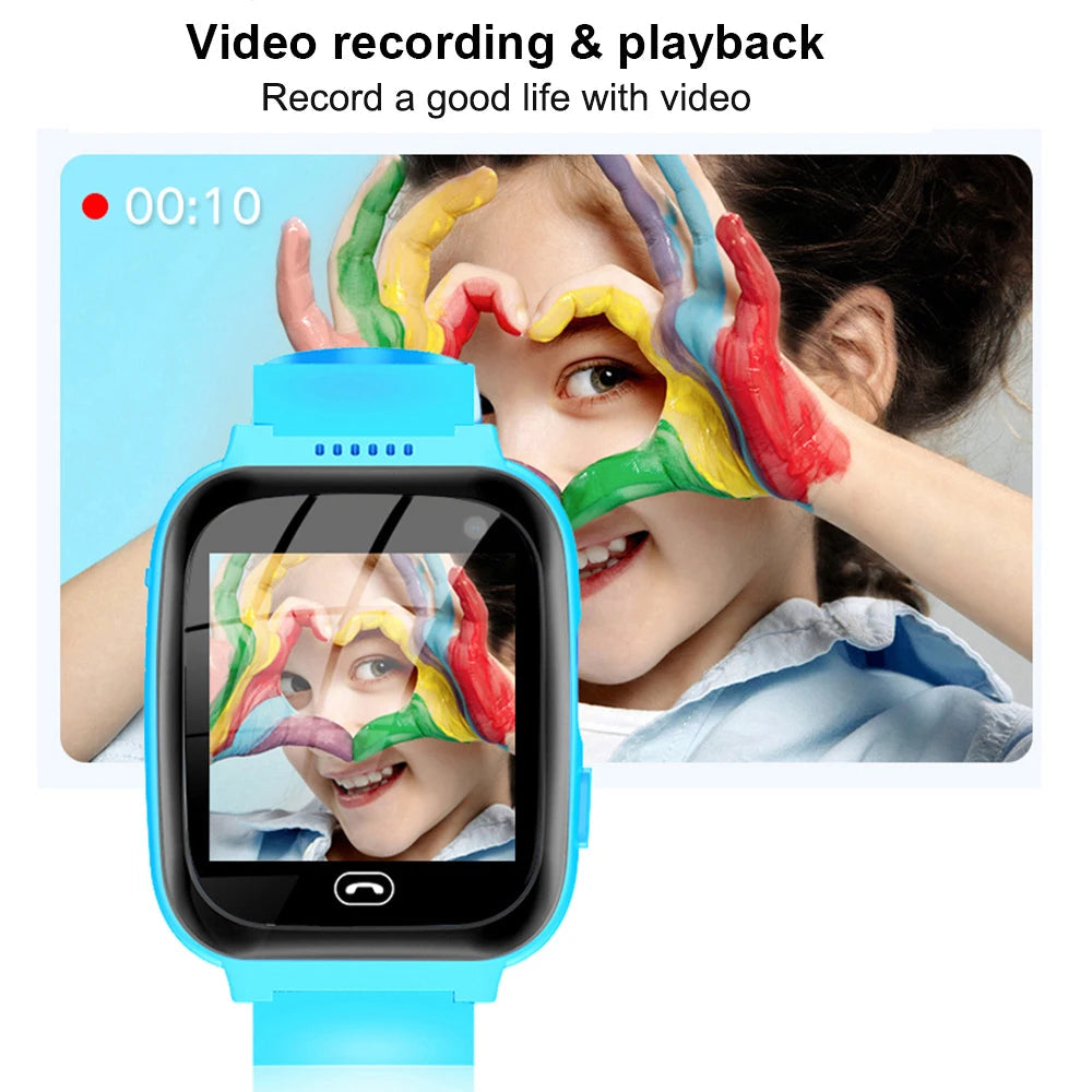 Children's Wristwatch Game Smart Watch Kids Phone Call Music Play Flashlight 6 Games Smartwatch Clock For Boys Girls Gifts La Capsule