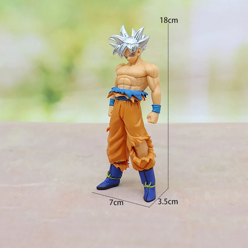 Figurine Son Goku Super Saiyan Figure 18cm Anime Dragon Ball Goku DBZ Action Figure Toys Model Gifts Collectible Figurines for Kids La Capsule