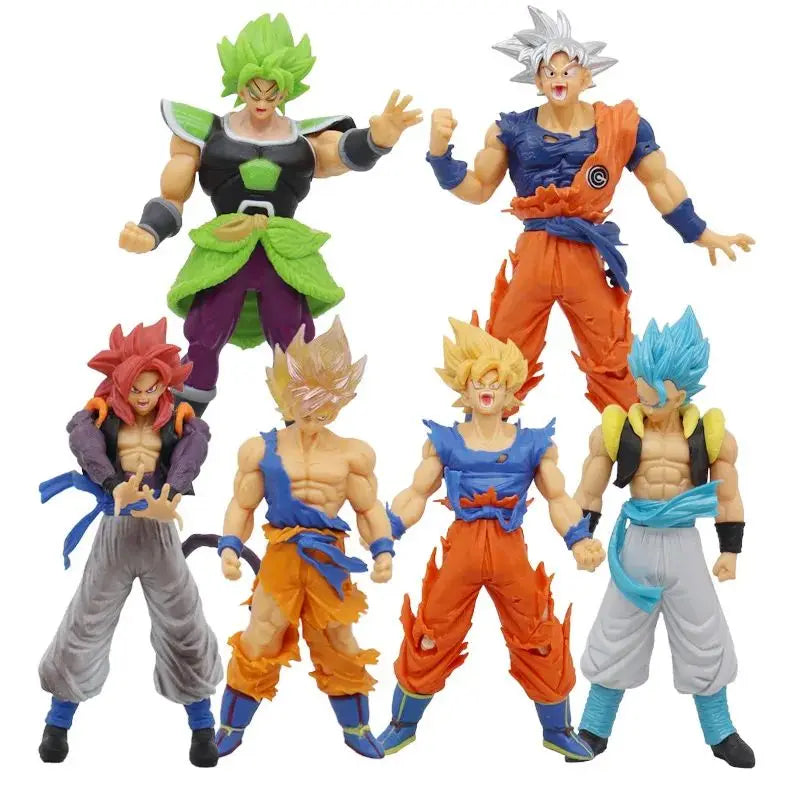Figurine Son Goku Super Saiyan Figure 18cm Anime Dragon Ball Goku DBZ Action Figure Toys Model Gifts Collectible Figurines for Kids La Capsule