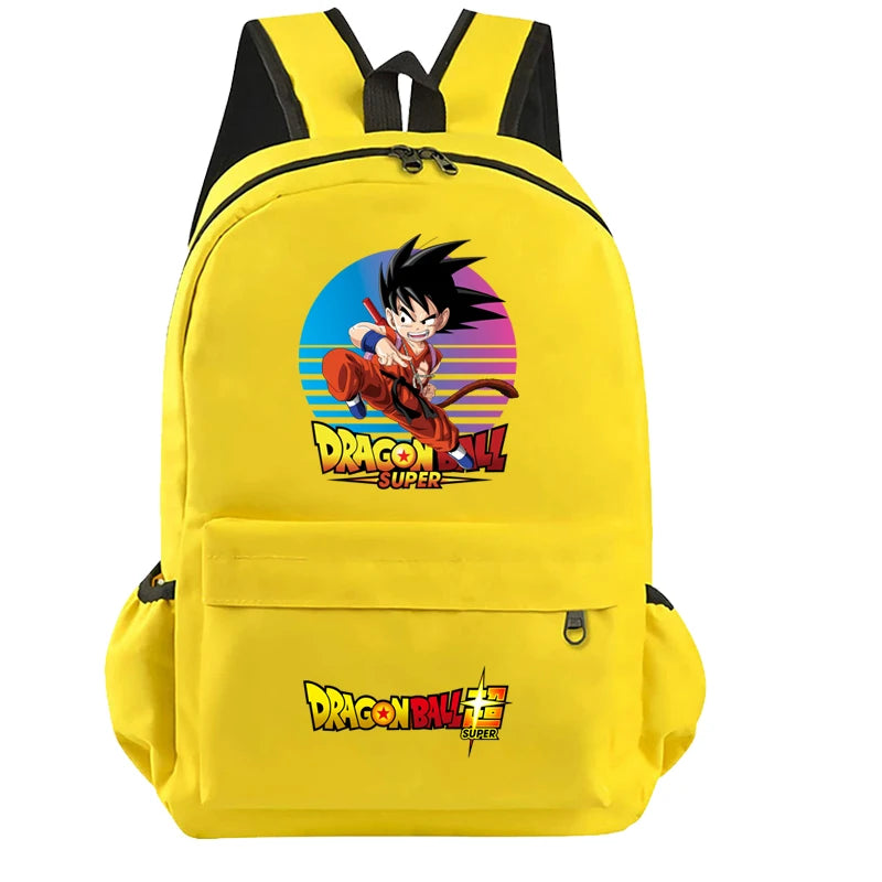 Anime Dragon Ball Super Backpack Boy Girl Hildren Schoolbag Student Kawaii Back To School Backpack Goku Bulma Lightweight Bags La Capsule