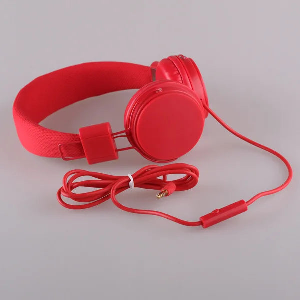 Wholesale Cute Headphones with Microphone For Kids Dj Headband Earphone For Phone Support Music Headsets Fone De Ouvido Dropship La Capsule