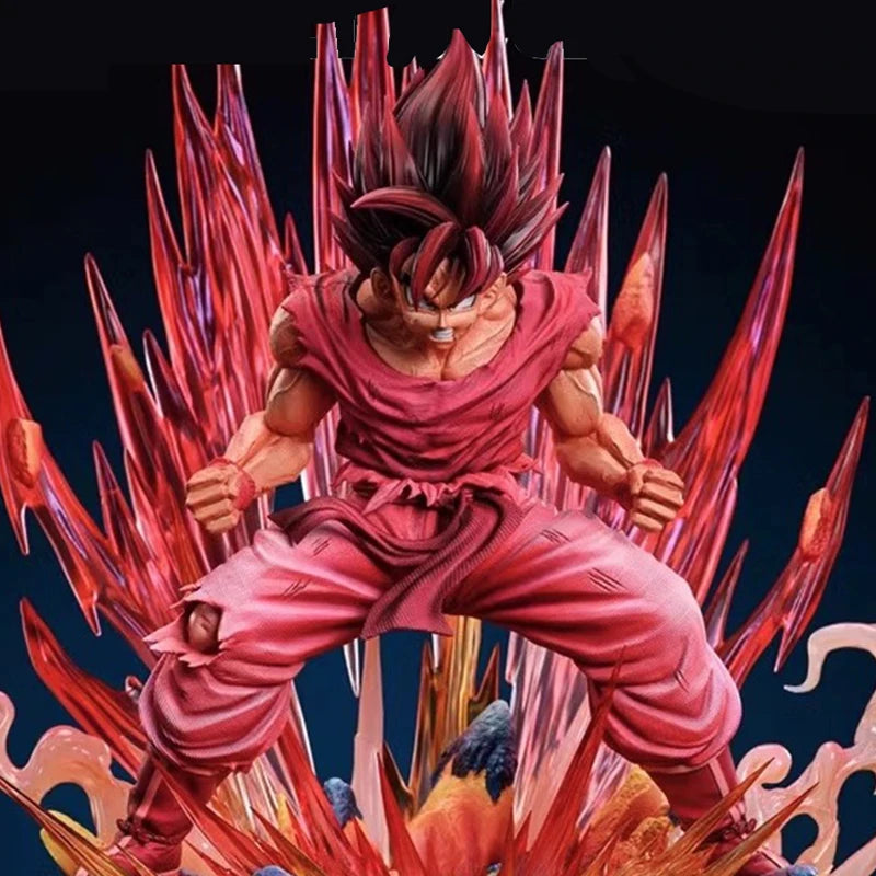 Figurine Dragon Ball Z 24cm Kaiouken Goku Figure Super Saiyan Son Goku Action Figurine Pvc Statue Collection Model Toys Gifts La Capsule