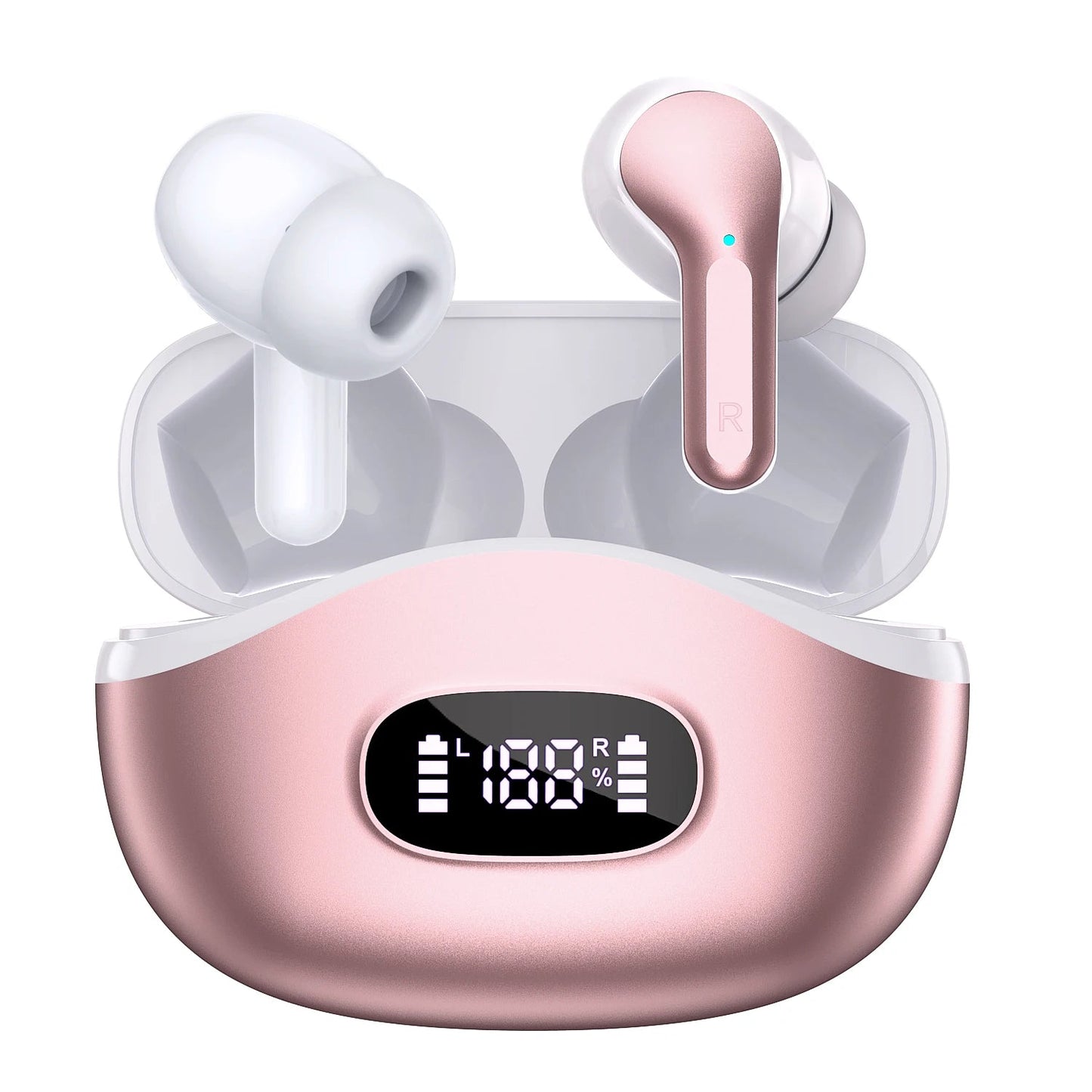 2025 BLAST! i63 Bluetooth 5.4 Earphones Sports Headset Wireless In-Ear LED Digital Display Wireless Headphones with Mic La Capsule