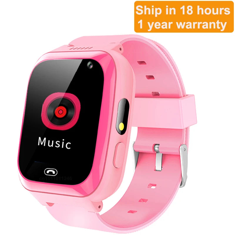 Children's Wristwatch Game Smart Watch Kids Phone Call Music Play Flashlight 6 Games Smartwatch Clock For Boys Girls Gifts La Capsule