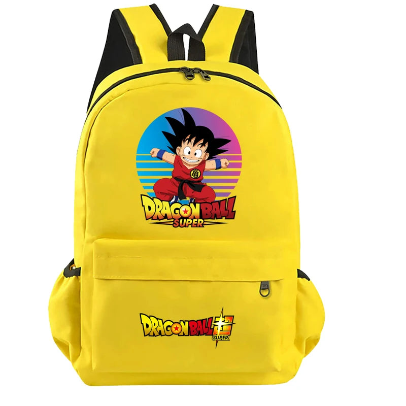 Anime Dragon Ball Super Backpack Boy Girl Hildren Schoolbag Student Kawaii Back To School Backpack Goku Bulma Lightweight Bags La Capsule