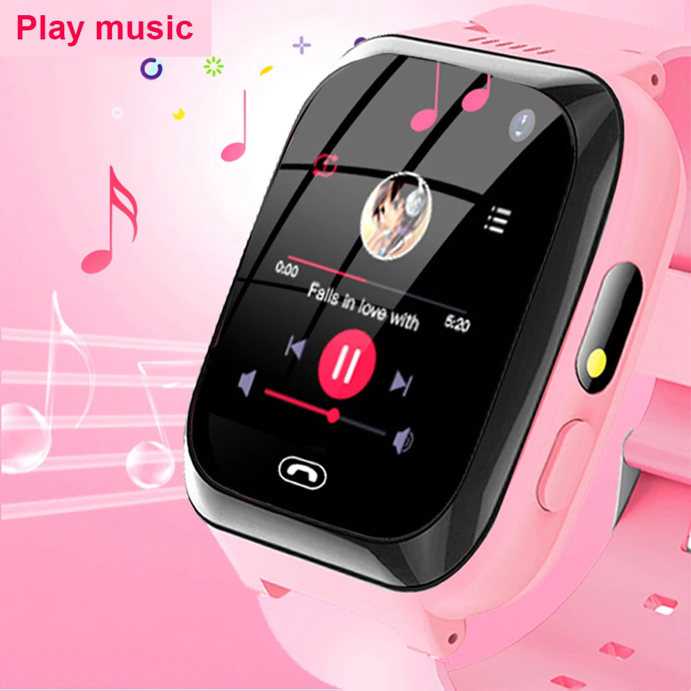 Children's Wristwatch Game Smart Watch Kids Phone Call Music Play Flashlight 6 Games Smartwatch Clock For Boys Girls Gifts La Capsule