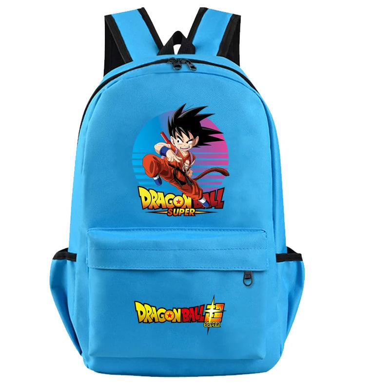 Anime Dragon Ball Super Backpack Boy Girl Hildren Schoolbag Student Kawaii Back To School Backpack Goku Bulma Lightweight Bags La Capsule