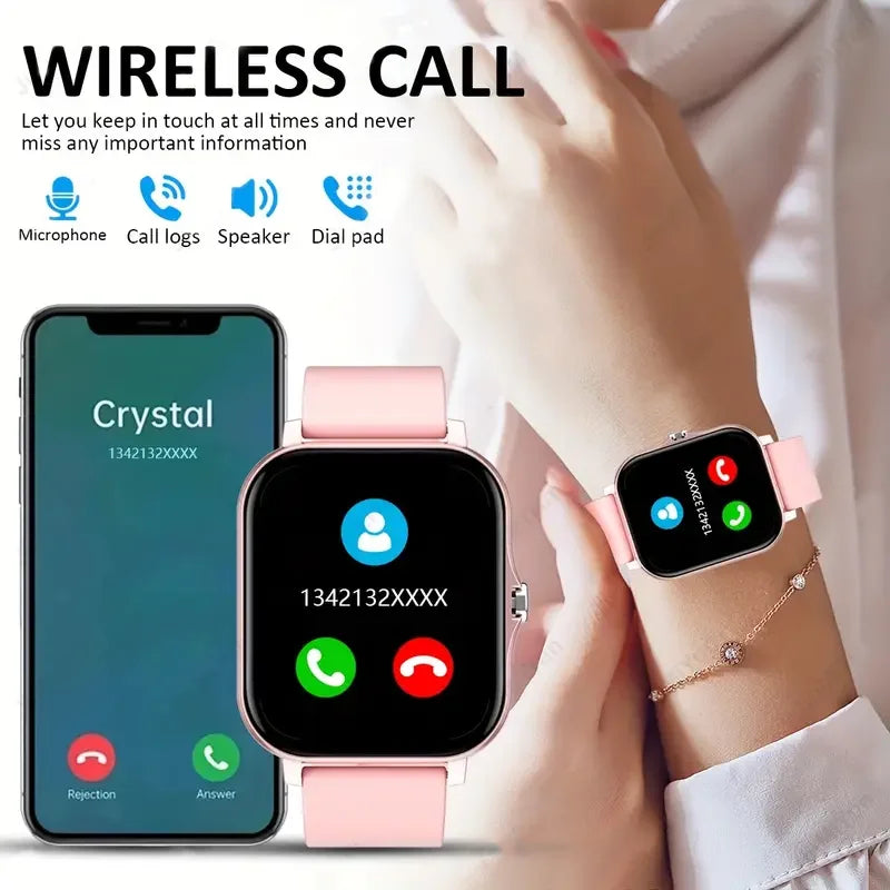 Montre connectée et intelligente KESHUYOU Y13 2025 Bluetooth La Capsule