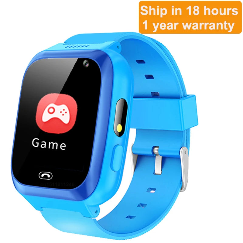 Children's Wristwatch Game Smart Watch Kids Phone Call Music Play Flashlight 6 Games Smartwatch Clock For Boys Girls Gifts La Capsule