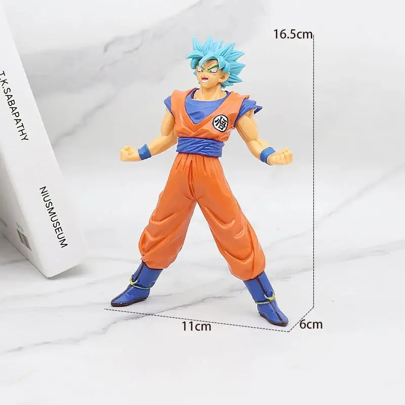 Figurine Son Goku Super Saiyan Figure 18cm Anime Dragon Ball Goku DBZ Action Figure Toys Model Gifts Collectible Figurines for Kids La Capsule