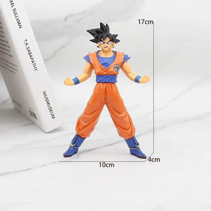 Figurine Son Goku Super Saiyan Figure 18cm Anime Dragon Ball Goku DBZ Action Figure Toys Model Gifts Collectible Figurines for Kids La Capsule