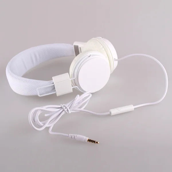 Wholesale Cute Headphones with Microphone For Kids Dj Headband Earphone For Phone Support Music Headsets Fone De Ouvido Dropship La Capsule
