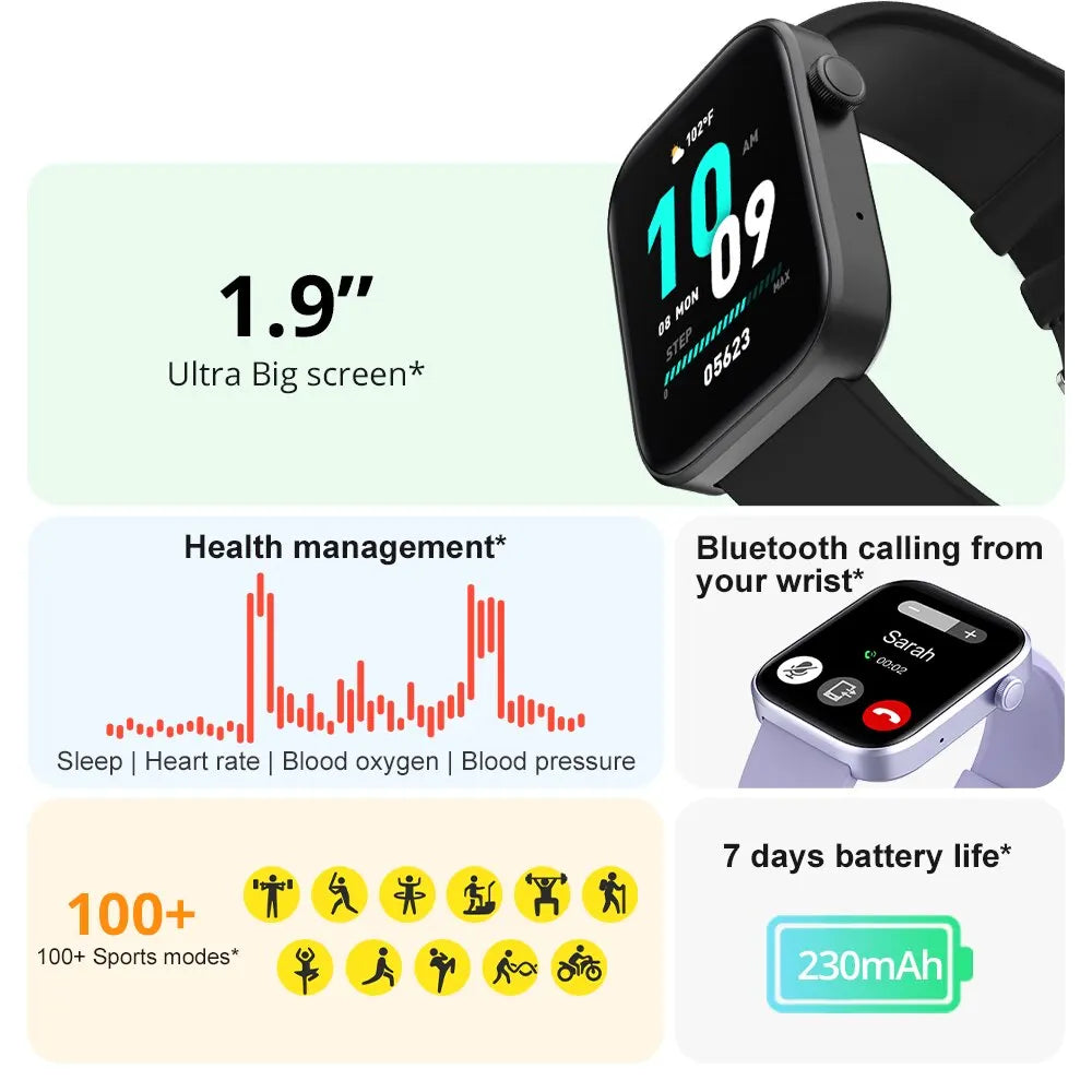 Montre connectée et intelligente COLMI P71 Bluetooth La Capsule