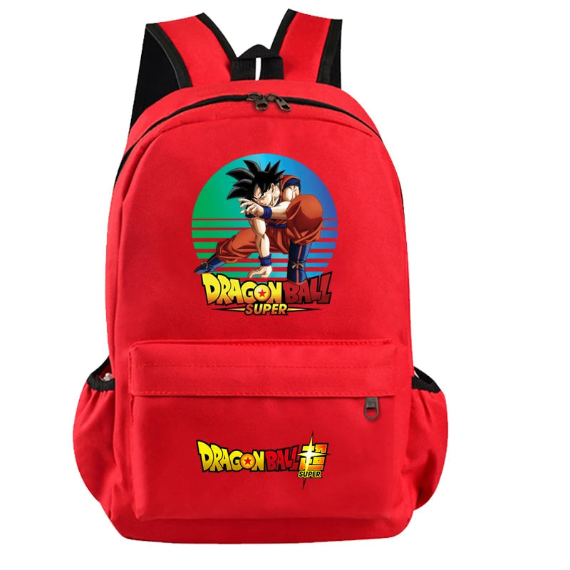 Anime Dragon Ball Super Backpack Boy Girl Hildren Schoolbag Student Kawaii Back To School Backpack Goku Bulma Lightweight Bags La Capsule