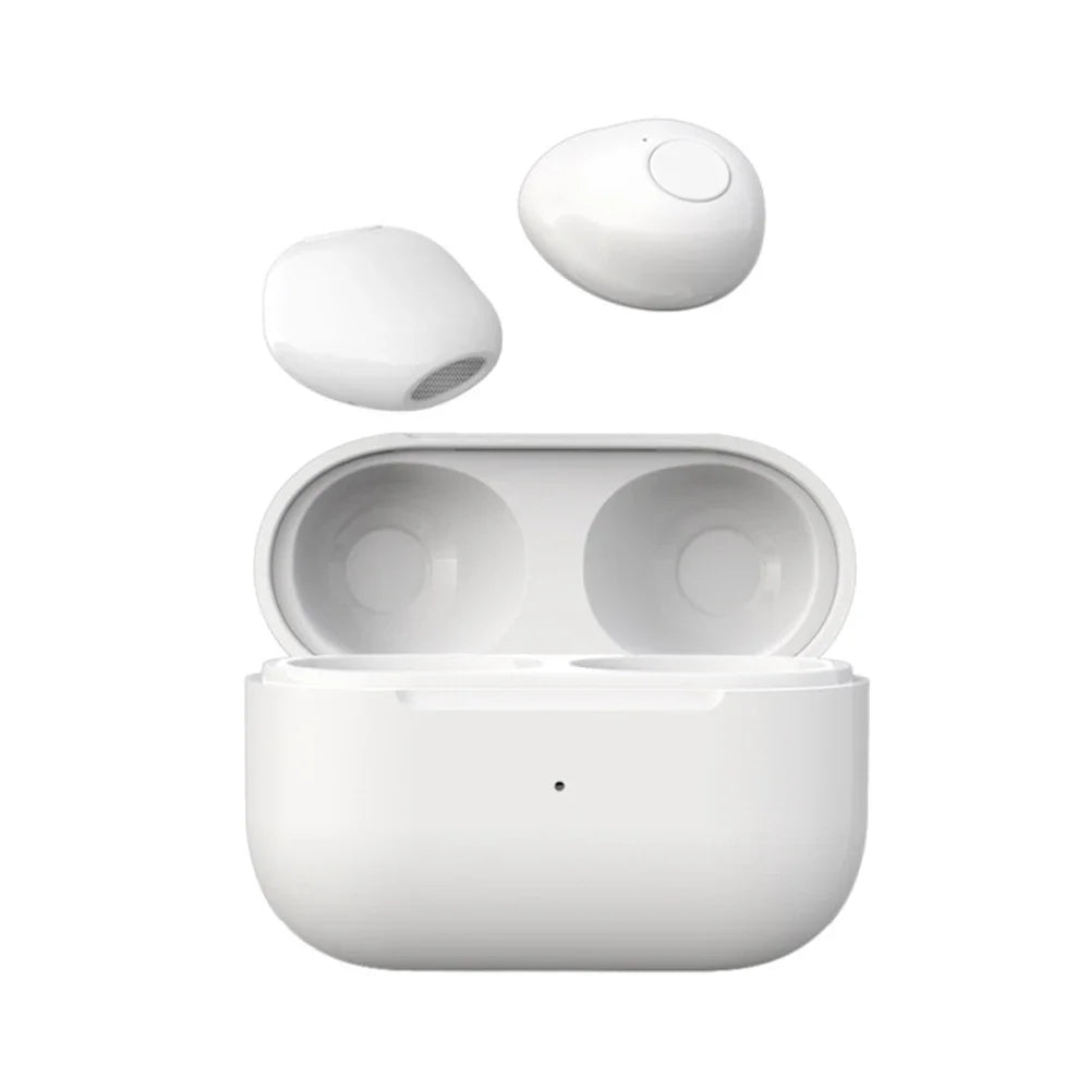 BT 5.2 Wireless Bluetooth Headset Ergonomic Noise Cancellation No Delay USB Charging In-Ear Sports Headset English Prompt Voice La Capsule