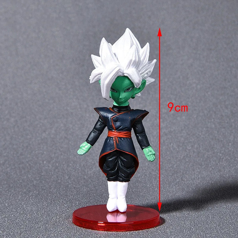 Figurine Son Goku Super Saiyan 9cm Figure Anime Dragon Ball Goku Figure Set Action Figure Model Gifts Collectible Figurines for Kids La Capsule