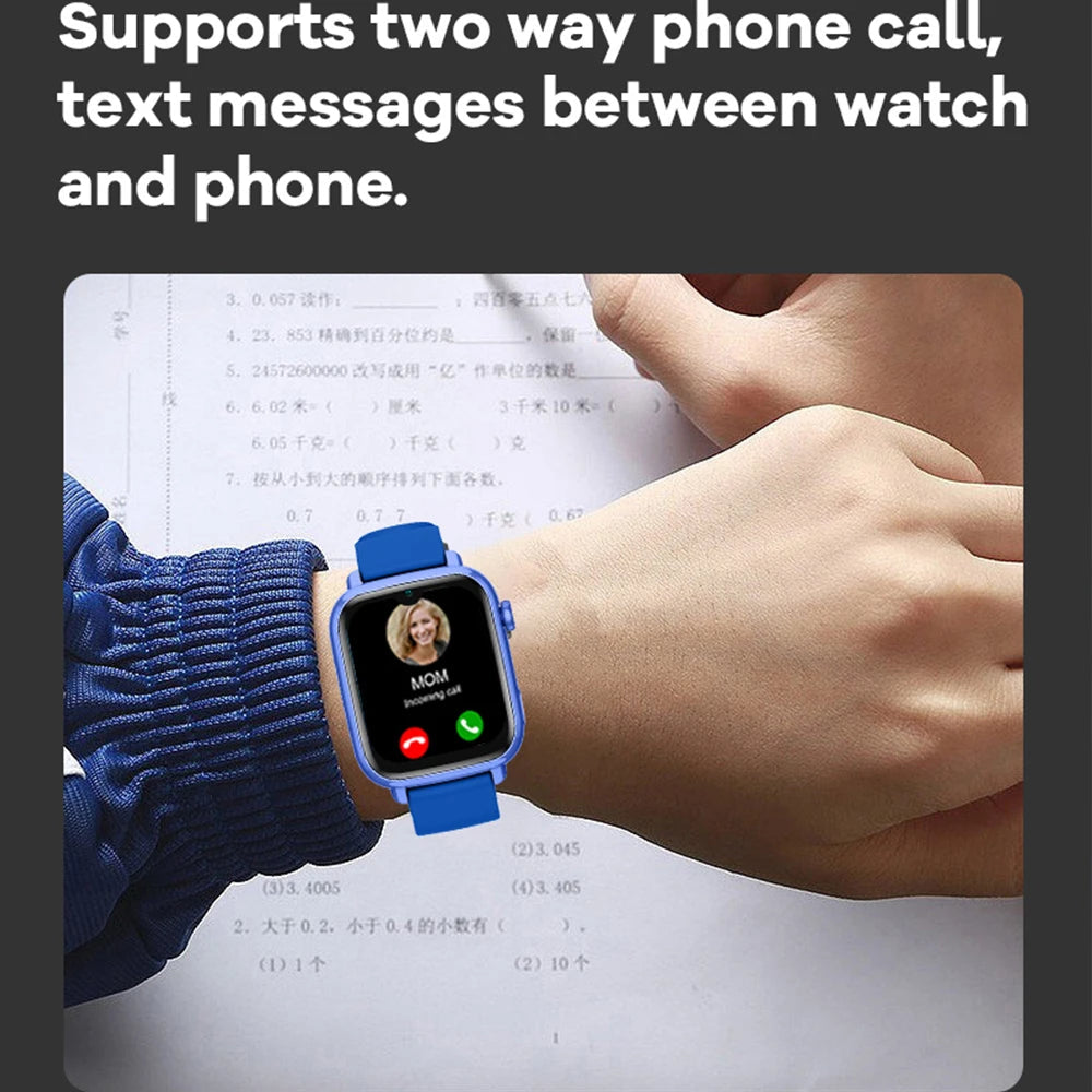 4G Smart Watch Kids Video Call SOS Camera Monitor GPS WIFI Tracker Location Phone Watch APP Download Child Smartwatch. La Capsule