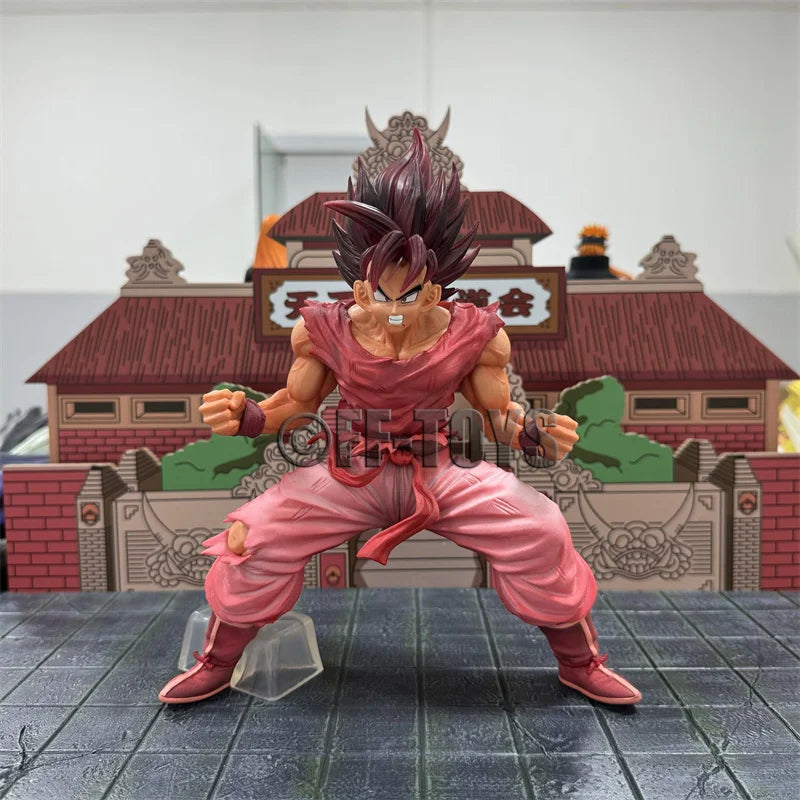 Figurine Dragon Ball Z 24cm Kaiouken Goku Figure Super Saiyan Son Goku Action Figurine Pvc Statue Collection Model Toys Gifts La Capsule