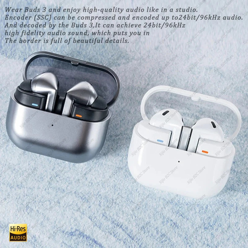 For Galaxy Buds 3 Pro True Wireless Bluetooth Earphone Headphone HiFi Sound LowLatency Noise Reduction Earbuds IOS PC Android La Capsule