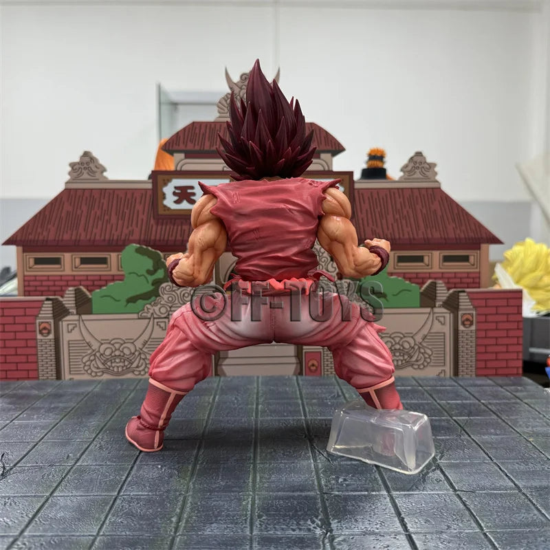 Figurine Dragon Ball Z 24cm Kaiouken Goku Figure Super Saiyan Son Goku Action Figurine Pvc Statue Collection Model Toys Gifts La Capsule
