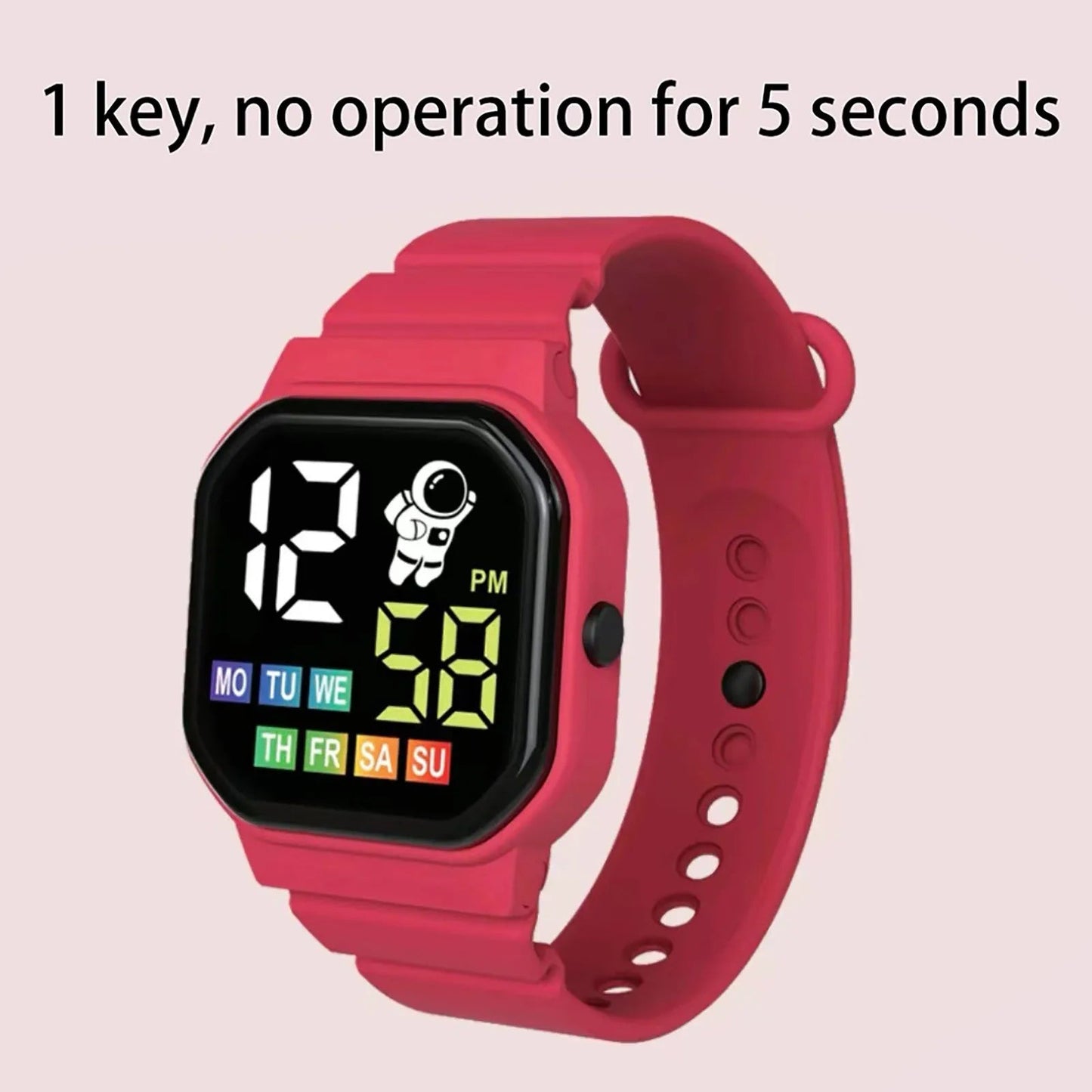 Children's Smart Watch Display Week LED Digital Wrist Watches For Boy Girl Waterproof Sport Watch Montre Enfant Dropshipping La Capsule