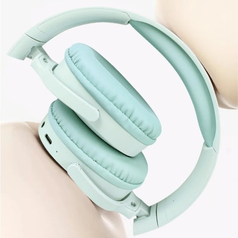 Fashionable Bluetooth wireless headphones, over-ear, deep bass, sports stereo, high fidelity, long battery life, universal La Capsule