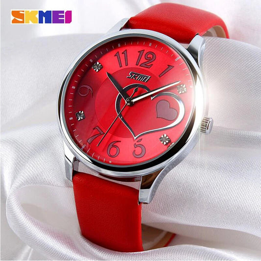 Montre-bracelet en strass pour femme Quartz Style décontractée Étanche jusqu'à 30m La Capsule