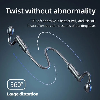 Ks15 Bluetooth Earphone Neck Mounted Wireless Headset With High Power Sound Conduction And Long Battery Life La Capsule