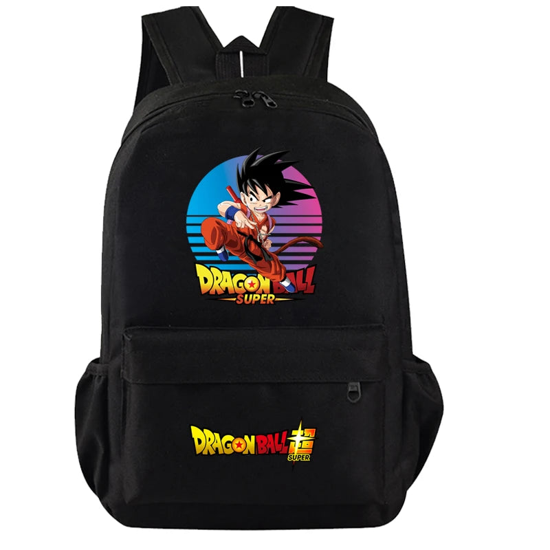 Anime Dragon Ball Super Backpack Boy Girl Hildren Schoolbag Student Kawaii Back To School Backpack Goku Bulma Lightweight Bags La Capsule