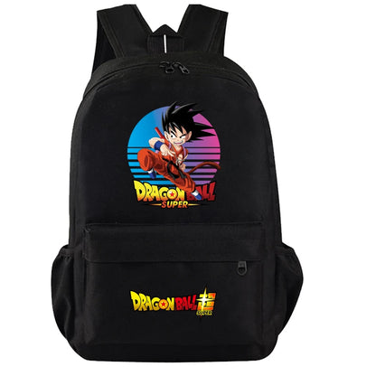 Anime Dragon Ball Super Backpack Boy Girl Hildren Schoolbag Student Kawaii Back To School Backpack Goku Bulma Lightweight Bags La Capsule