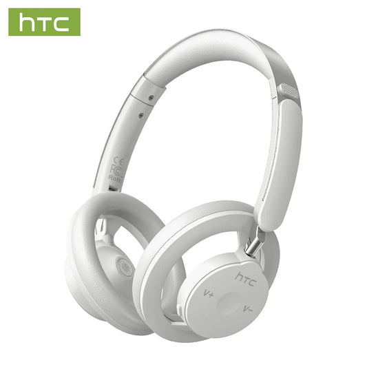 ForHTC PH06 casque sans fil Bluetooth 5.4 sur l'oreille casque avec micro Mode basse/Pop casque pliable haute résolution 90H La Capsule