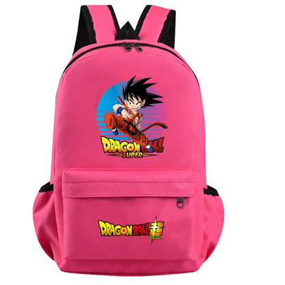 Anime Dragon Ball Super Backpack Boy Girl Hildren Schoolbag Student Kawaii Back To School Backpack Goku Bulma Lightweight Bags La Capsule