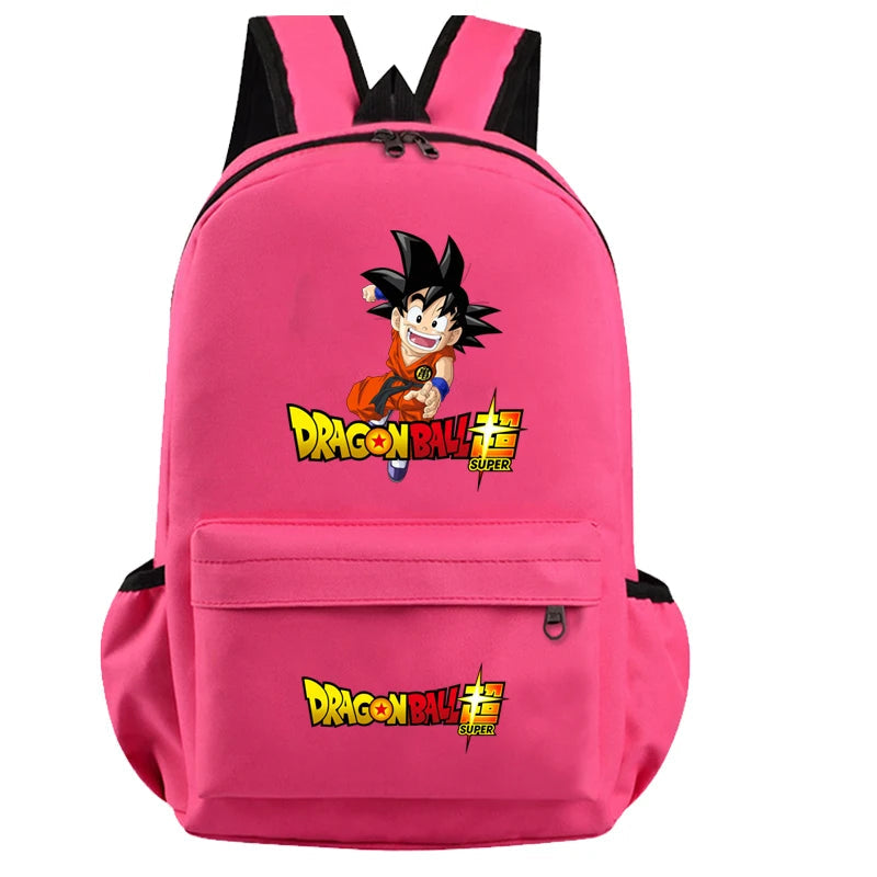 Anime Dragon Ball Super Backpack Boy Girl Hildren Schoolbag Student Kawaii Back To School Backpack Goku Bulma Lightweight Bags La Capsule