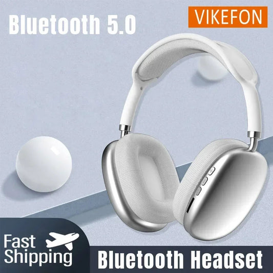 Bluetooth 5.0 Headphone Wireless Headset With Mic Noise Cancelling Headsets Stereo Sound Earphone Sports Gaming Headphones La Capsule