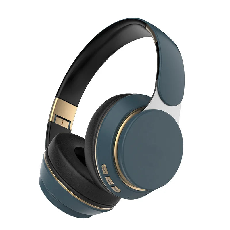 Wireless Headsets Foldable Bluetooth Earphones Noise Reduction Sports Headsets With HD Mic Gaming Headphones Bass Headsets La Capsule