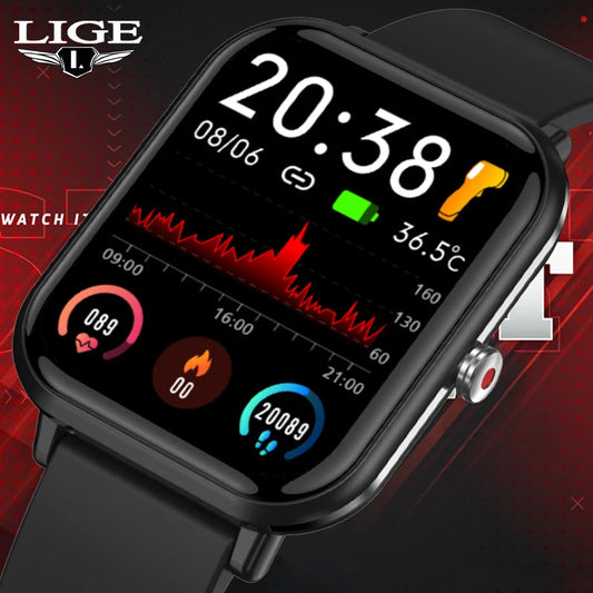 Montre connectée et intelligente LIGE Q9 Pro Bluetooth Sport La Capsule