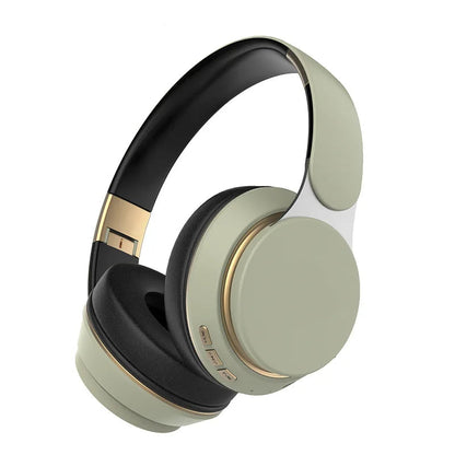Wireless Headsets Foldable Bluetooth Earphones Noise Reduction Sports Headsets With HD Mic Gaming Headphones Bass Headsets La Capsule