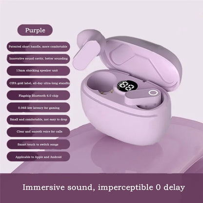 New in-ear Bluetooth headset with high sound quality, high noise reduction, long battery life and low latency La Capsule