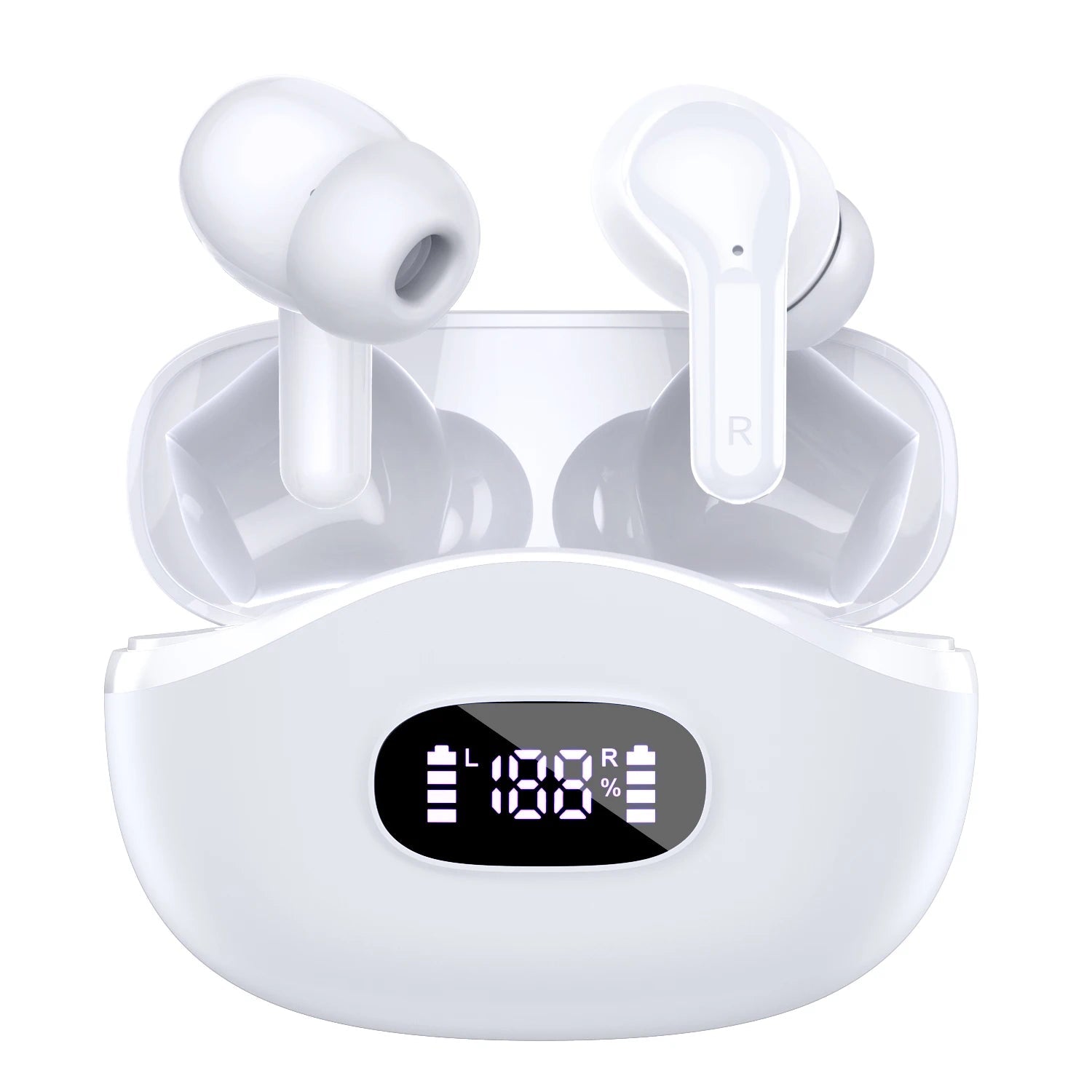 2025 BLAST! i63 Bluetooth 5.4 Earphones Sports Headset Wireless In-Ear LED Digital Display Wireless Headphones with Mic La Capsule