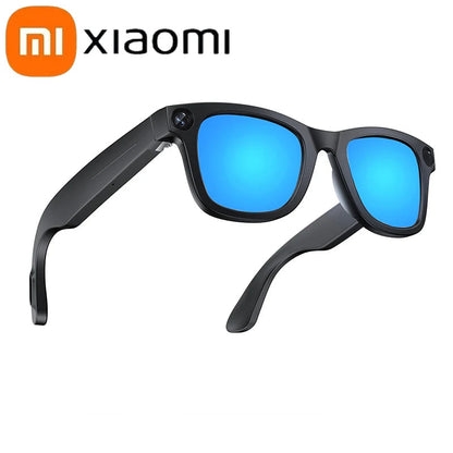 Lunettes Xiaomi AI  Camera 6K HD Avec Long-ending Baty Assistant Voix Contrôle Appel à la musique Lunettes photo grises extérieures La Capsule