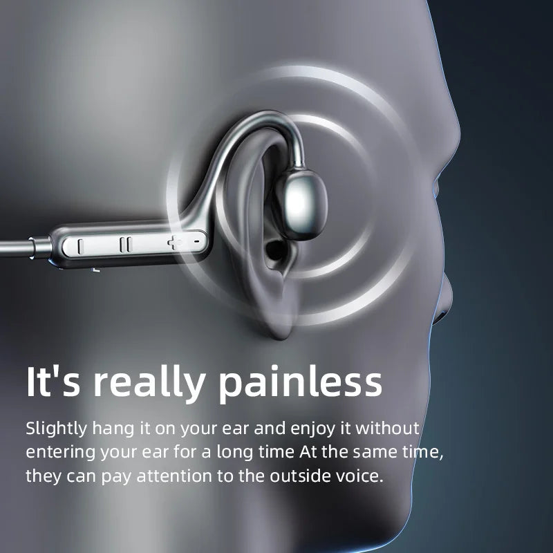 Ks15 Bluetooth Earphone Neck Mounted Wireless Headset With High Power Sound Conduction And Long Battery Life La Capsule