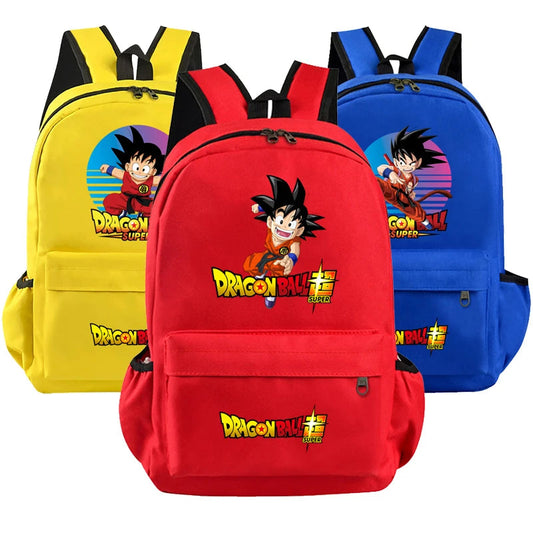 Anime Dragon Ball Super Backpack Boy Girl Hildren Schoolbag Student Kawaii Back To School Backpack Goku Bulma Lightweight Bags La Capsule