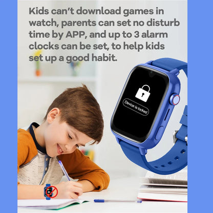 4G Smart Watch Kids Video Call SOS Camera Monitor GPS WIFI Tracker Location Phone Watch APP Download Child Smartwatch. La Capsule