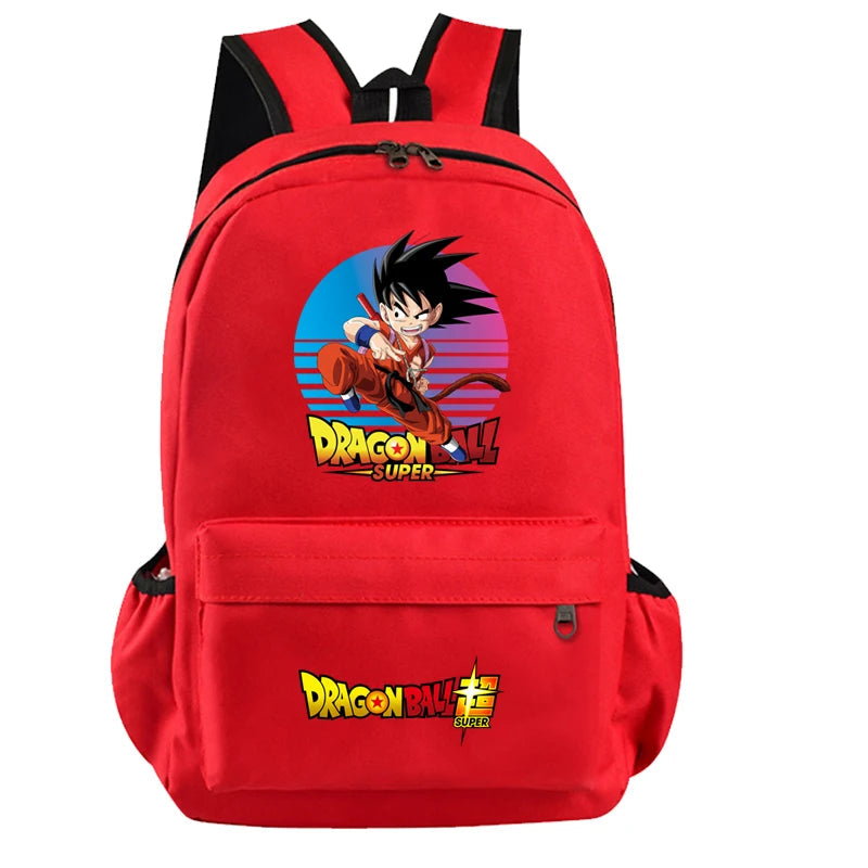 Anime Dragon Ball Super Backpack Boy Girl Hildren Schoolbag Student Kawaii Back To School Backpack Goku Bulma Lightweight Bags La Capsule