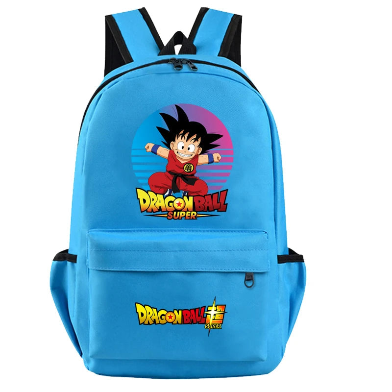 Anime Dragon Ball Super Backpack Boy Girl Hildren Schoolbag Student Kawaii Back To School Backpack Goku Bulma Lightweight Bags La Capsule