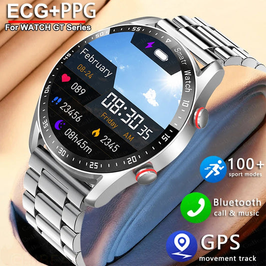 Montre connectée et intelligente CHIBEAR Série GT Multi-Sport Bluetooth La Capsule