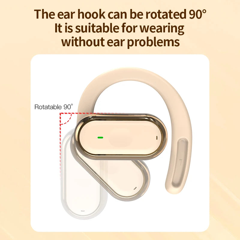 Bluetooth 5.4 Earphones Wireless Headphone Smart Adjustable Touch Sports Waterproof Earbuds Stereo Music Headset For Xiaomi La Capsule